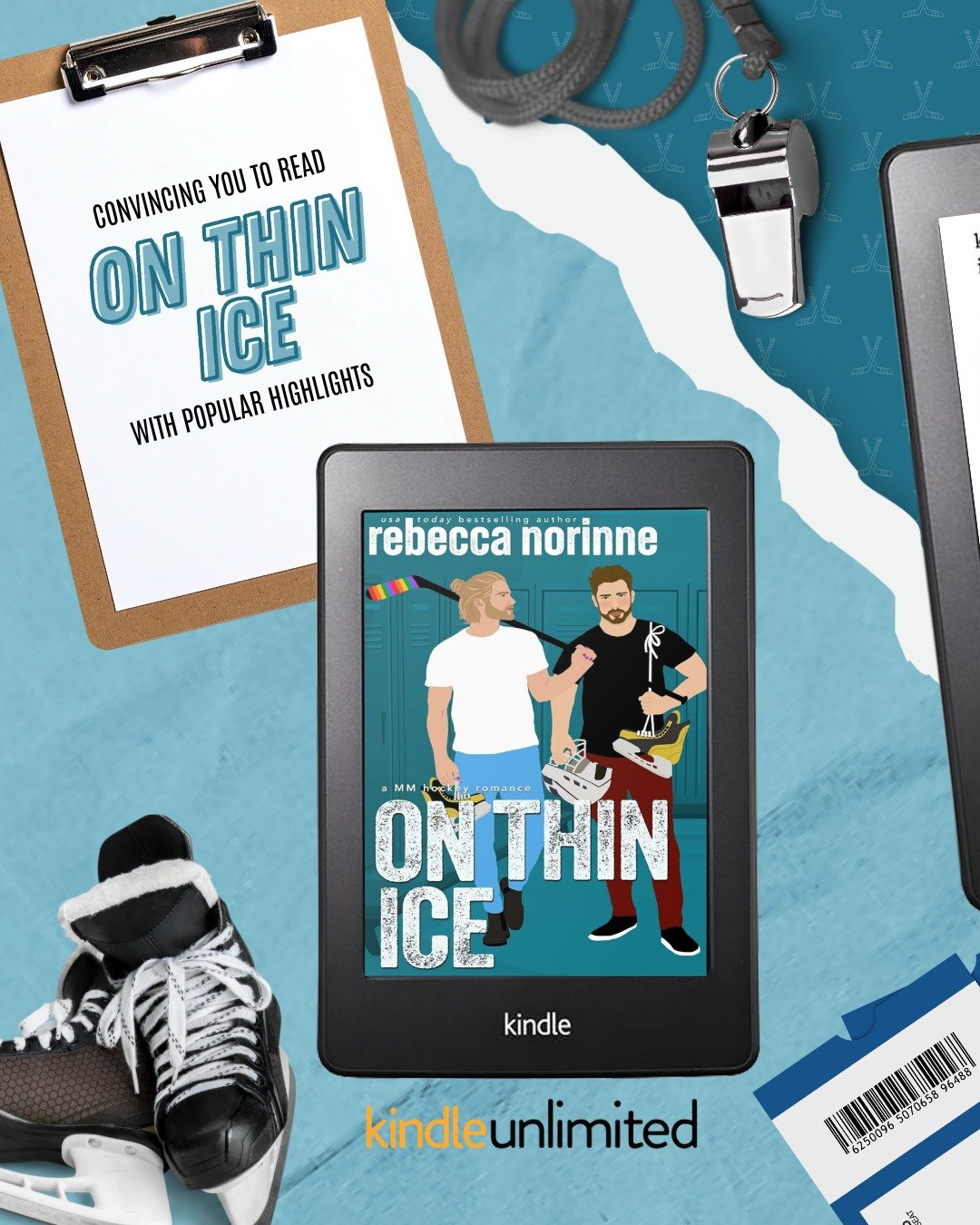 Convincing you to read ON THIN ICE based on its popular highlights.

#mmhockeyromance
#mmromance
#grumpyxsunshine
#kindleunlimited