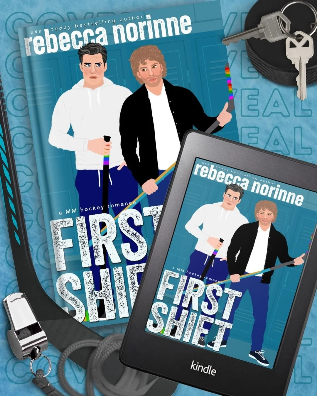 This teaser contains three Easter eggs for FIRST SHIFT. Two might be obvious, but the third will be such a fun surprise for readers!

#mmhockeyromance
#mmromance
#mainemarauders
