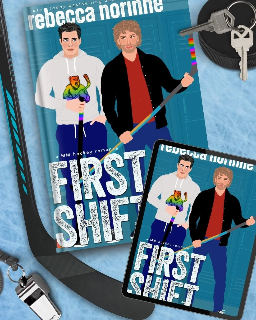 I&rsquo;d spent twenty-three years denying the truth about myself, and apparently, all it took to undo me was one easygoing center from Minneapolis.

No use lying about it now, at least not to myself: I was gay, and I wanted Mikey Porter so bad I cou