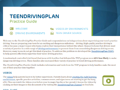 Teen Driving Plan – CHOP*