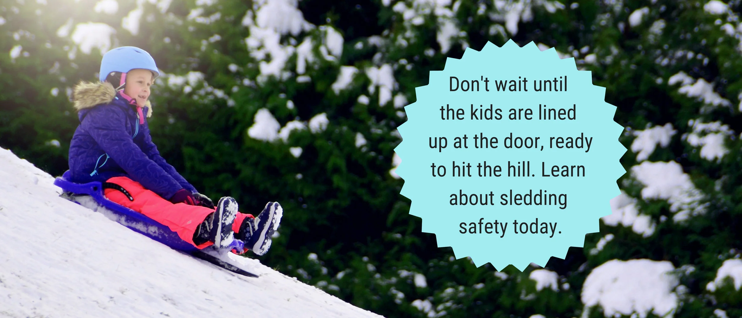 Sledding Safety — Prevent Child Injury