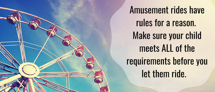 Amusement Rides: Following the Rules Really Does Matter