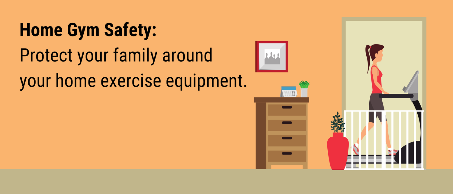 Home Exercise Equipment Safety — Prevent Child Injury
