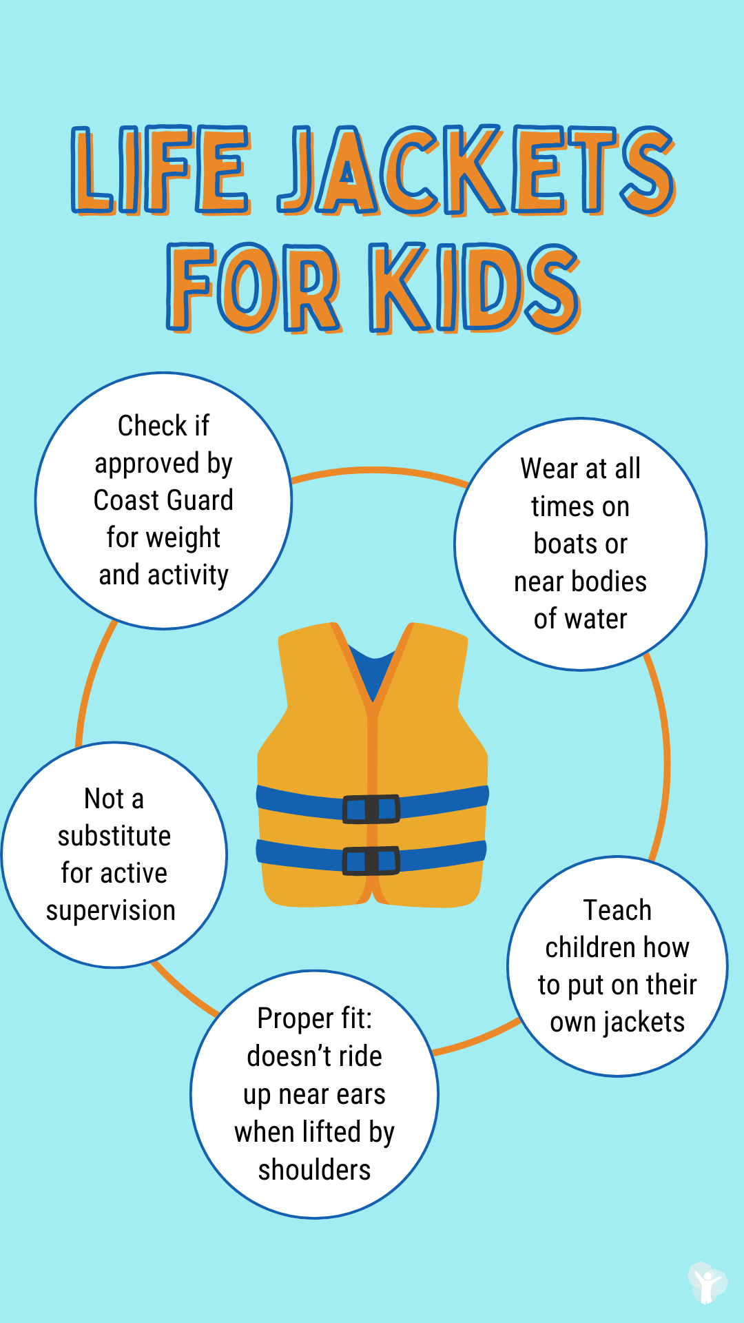 Screenshot of Life Jackets for Kids vertical video