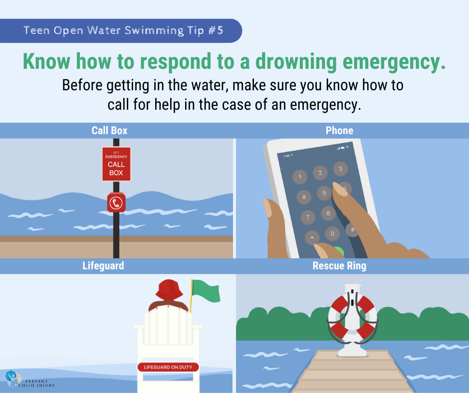Open Water Swimming Safety — Prevent Child Injury
