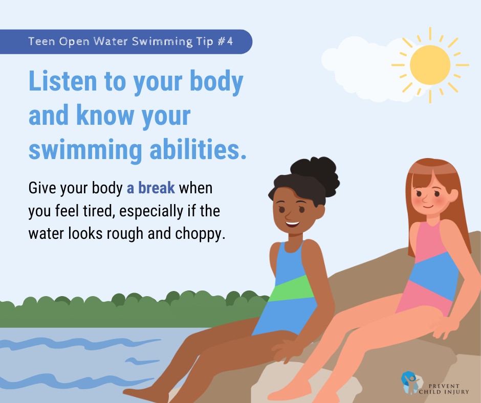 Open Water Swimming Safety — Prevent Child Injury