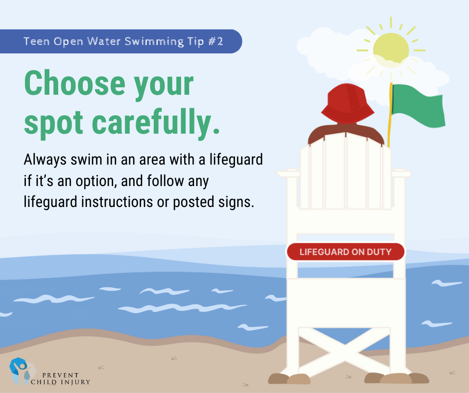 Open Water Swimming Safety — Prevent Child Injury