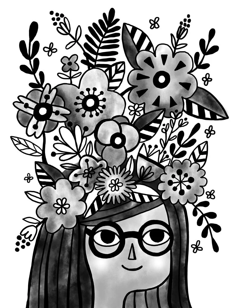AllisonCole_FlowerGirlBW.jpg