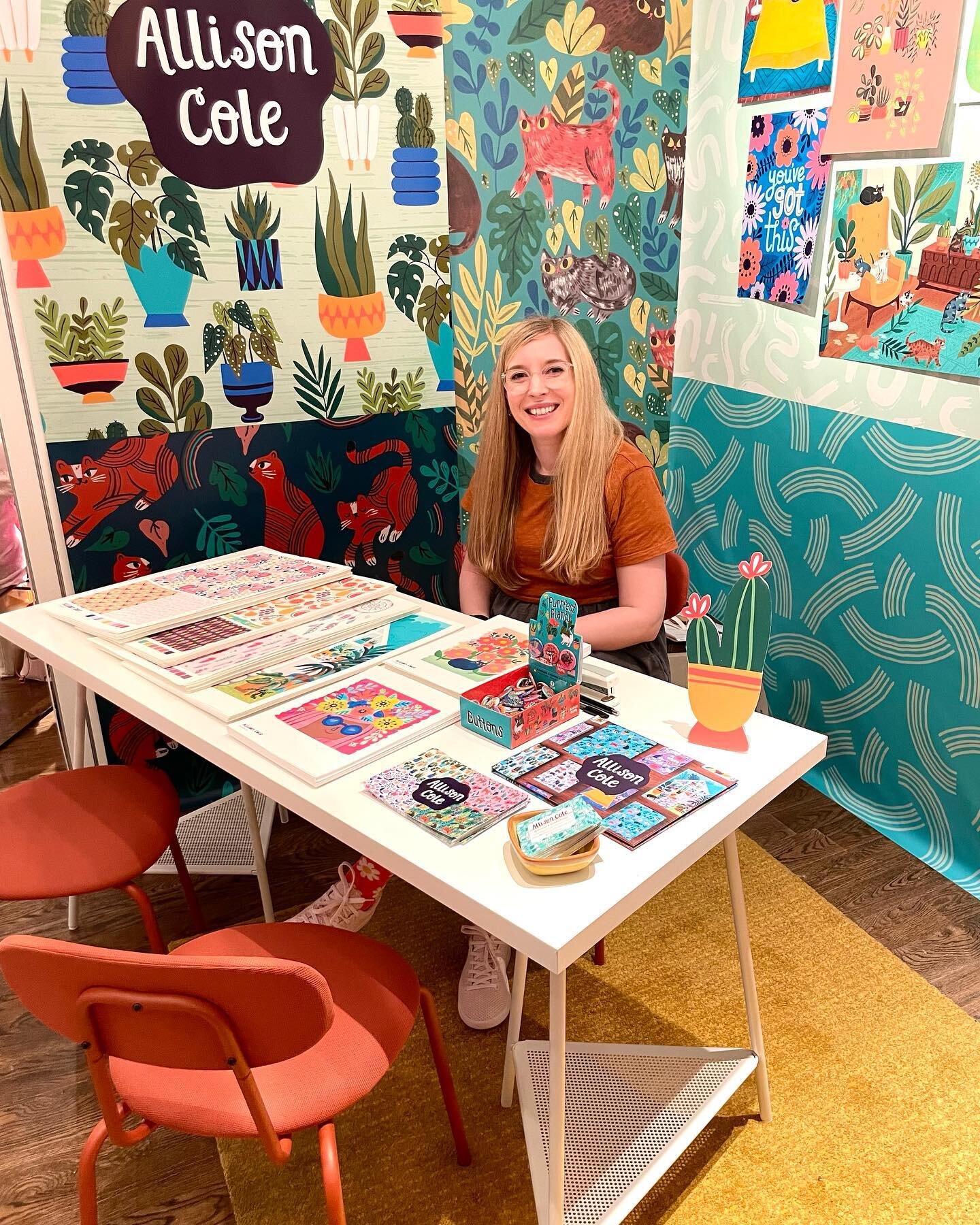 Surtex was amazing! I&rsquo;m so grateful to be part of such a wonderful community full of such kind people. Thanks so much to everyone that stopped to chat and say hi, and to all of my Domestika students that dropped by to say hello! And of course i