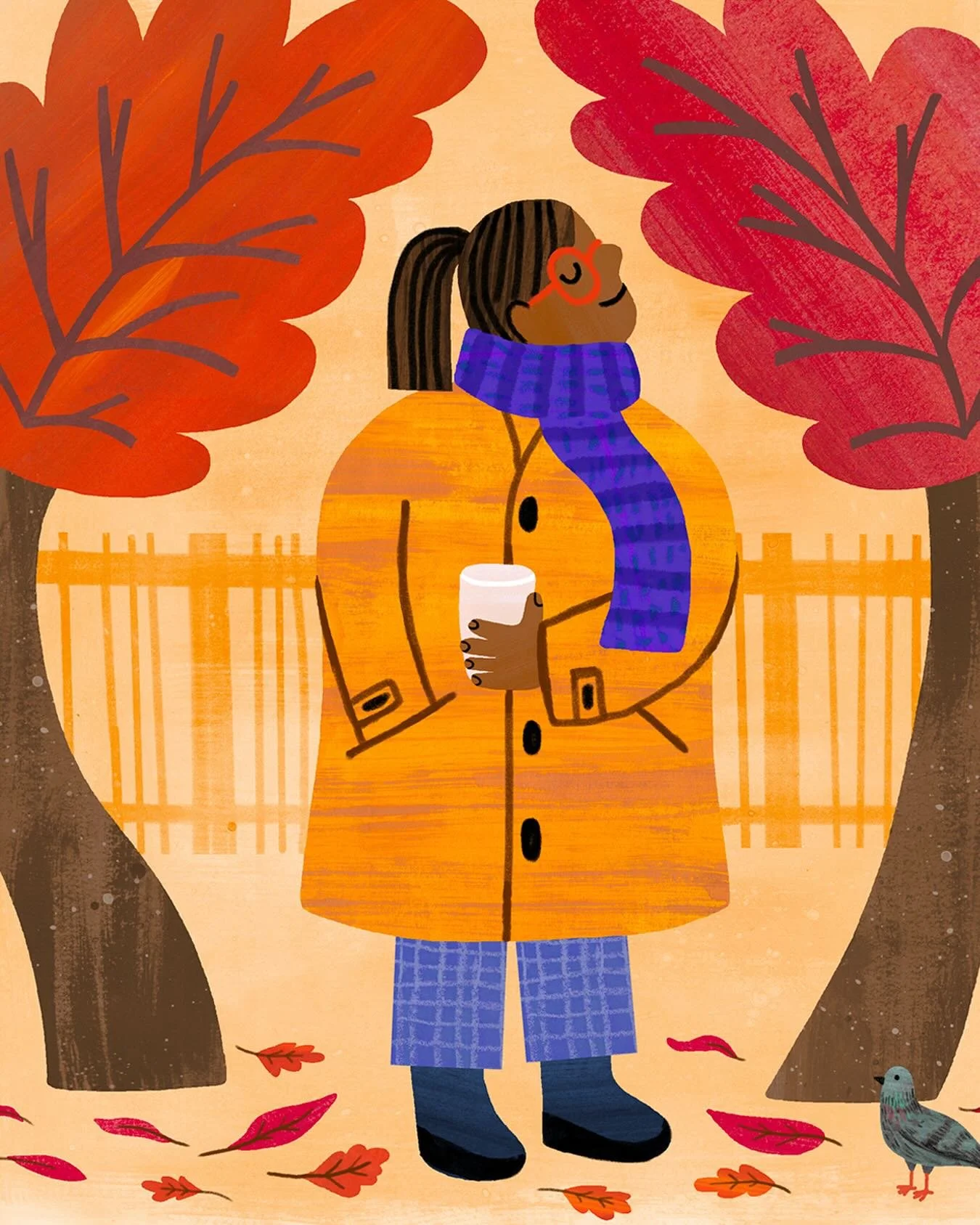 Feeling like fall where I am - I hope you are able to take a moment today to breathe in some fresh air and look at the sky 🍂

#FallVibes #CozySeason #AutumnMood #FallInspo #CoffeeAndLeaves #CozyVibes #CollageArt #PaperArt #MixedMediaArt #Illustratio