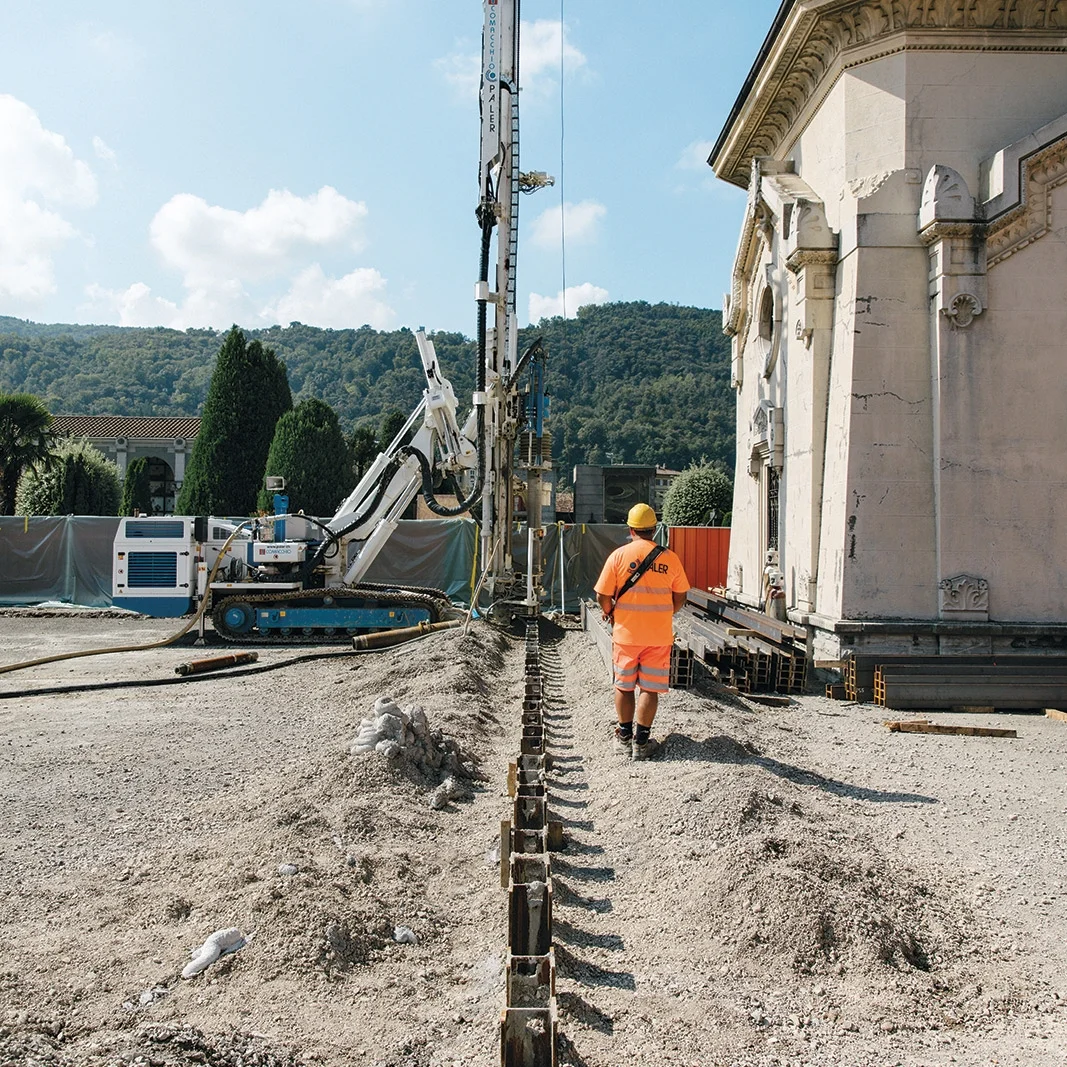 ....Neubau Krematorium, Chiasso TI ..Nuova costruzione crematorio, Chiasso TI....