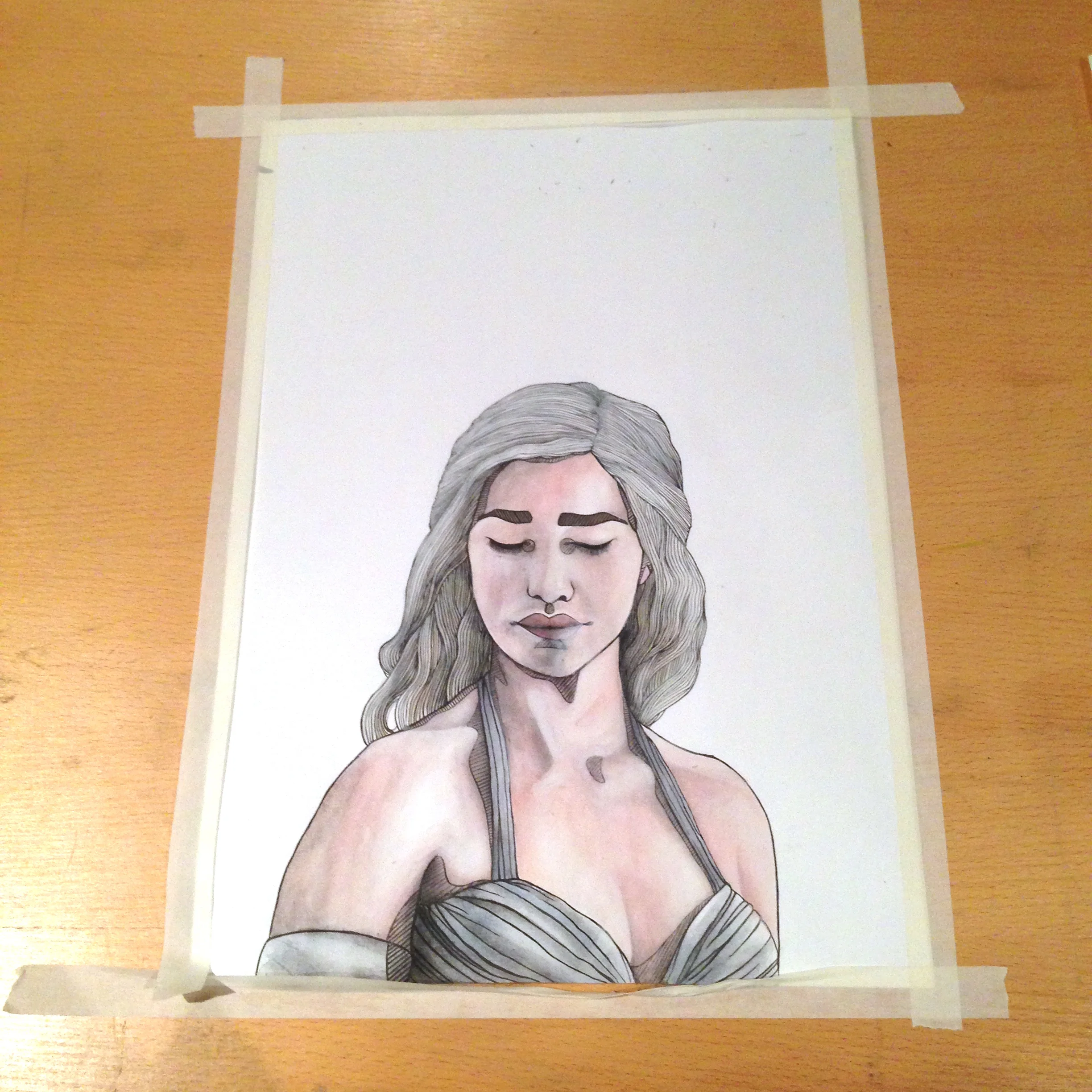  Dany Watercolour complete! 