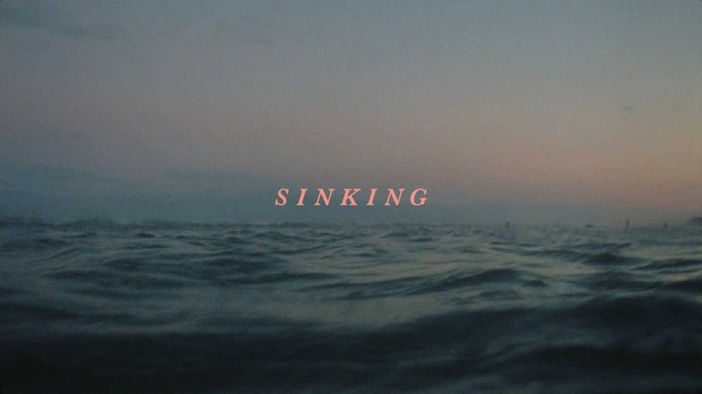   SINKING (SHORTFILM) – WOMEN’S AID   [TITLE &amp; POSTER DESIGN] 