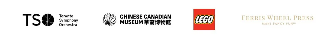 Prizes are generously supported by Toronto Symphony Orchestra, Chinese Canadian Museum, the LEGO Group, and Ferris Wheel Press.