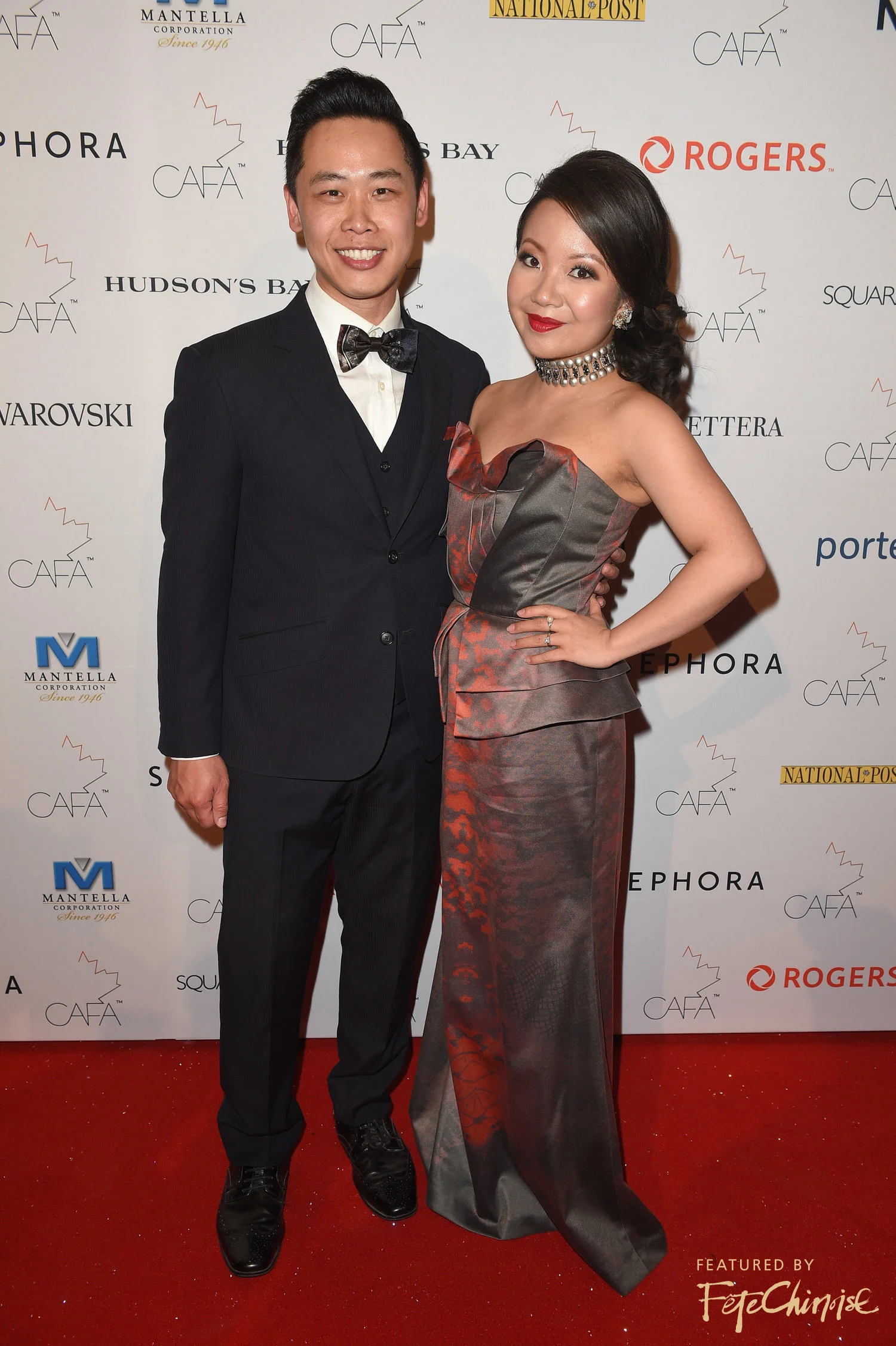 Raymond Yu and Deborah Lau-Yu