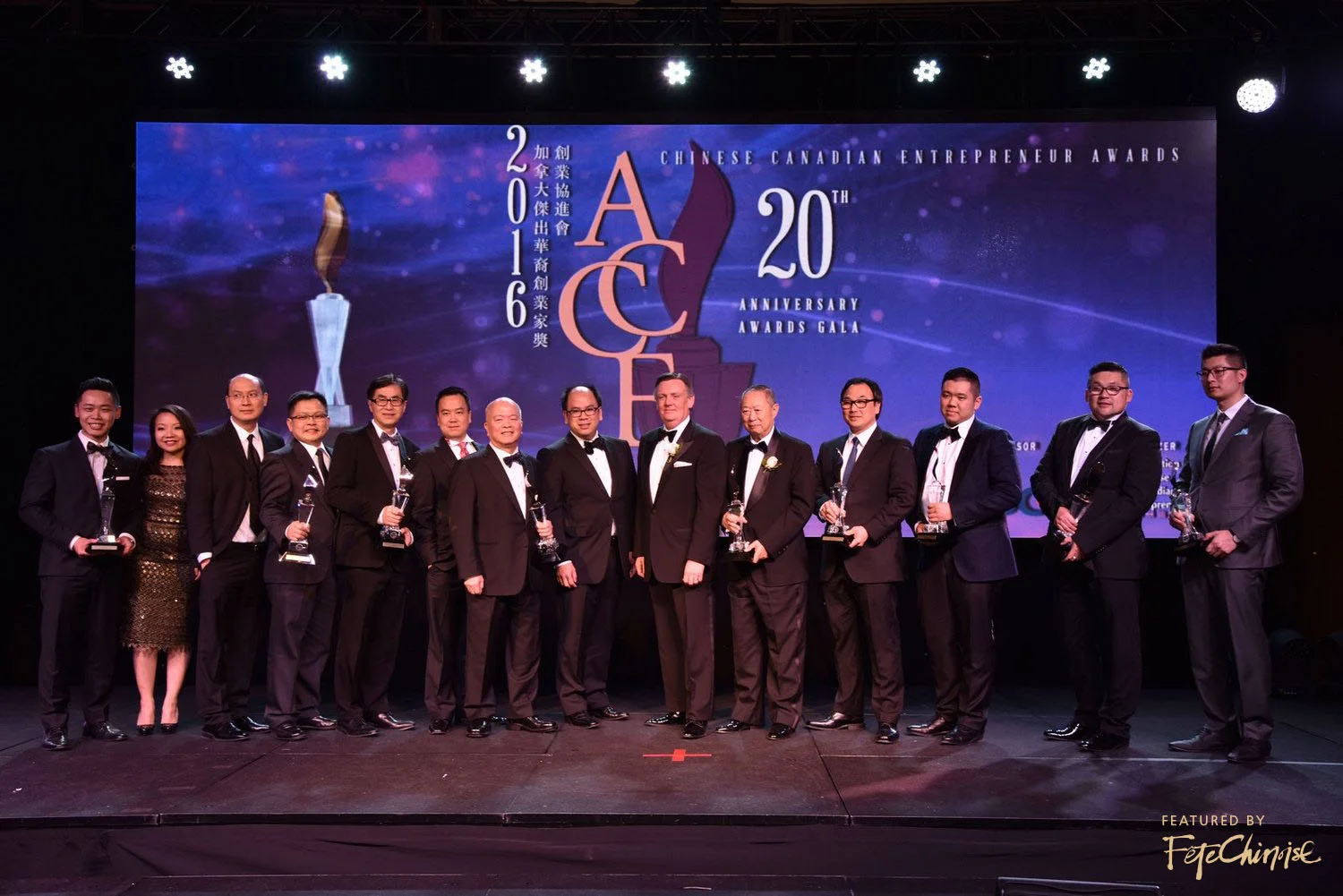 Raymond Yu, Deborah Lau-Yu, Matt Man, Charles Wen, Philip Ho, William Ng, Joe Ng, John Ng, Peter Lawler, Stanley Kwok, Henry Chong, Vincent Lau, George Lee, and Maurice Wong