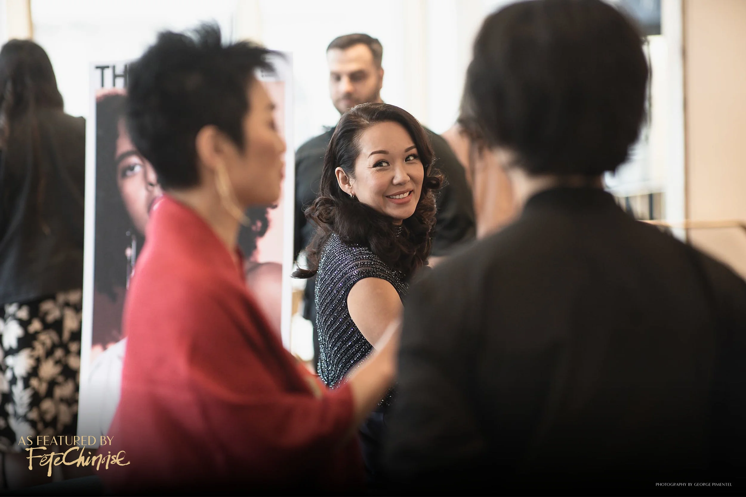 Producer and Actress Steph Song with Jean Yoon of Kim’s Convenience