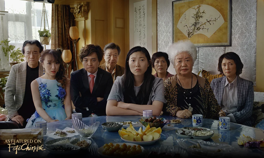 Awkwafina, Tzi Ma, Diana Lin, Lu Hong, Jiang Yongbo, Chan Han, Aoi Mizuhara, Li Xiang, Courtesy of A24