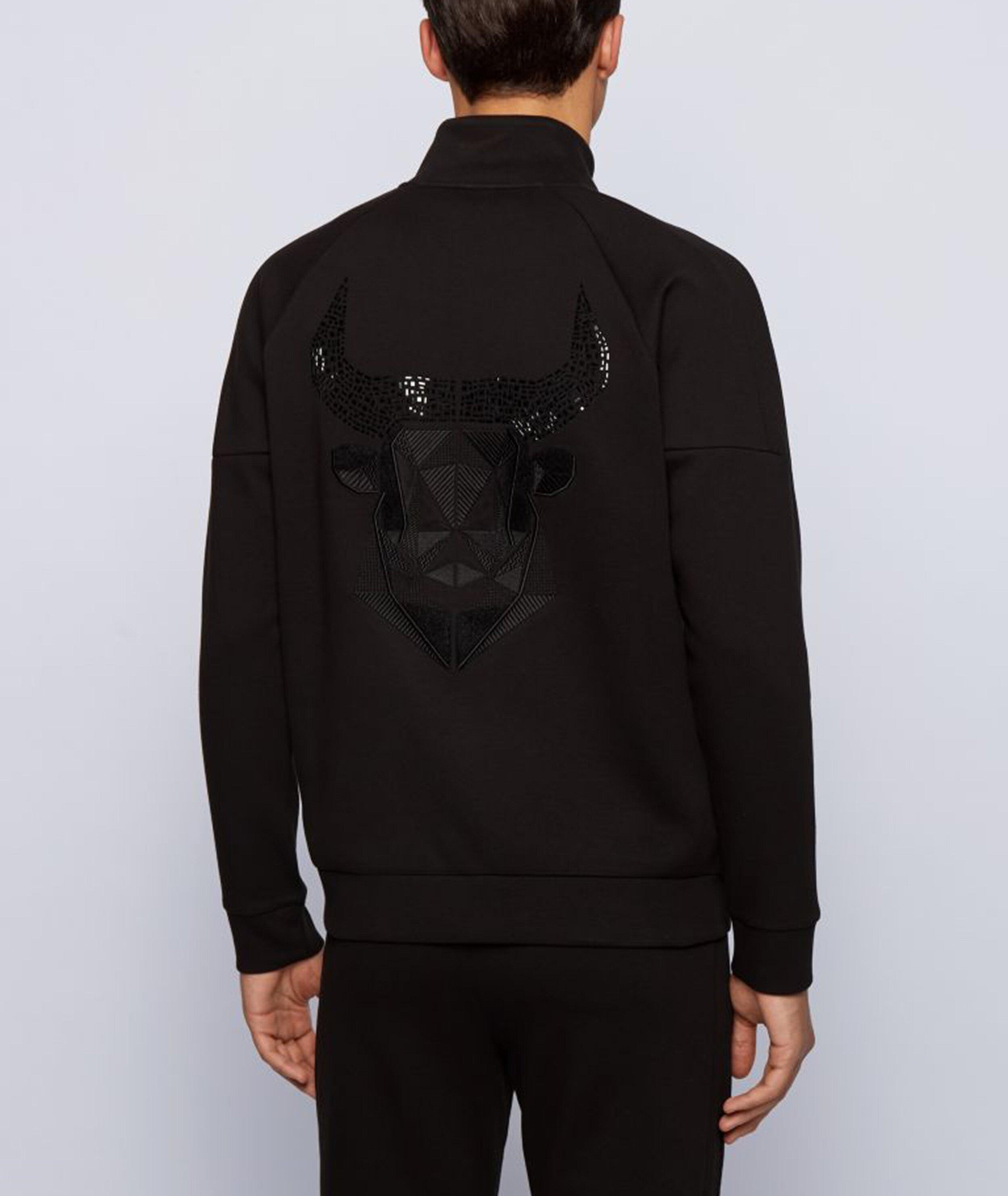 BOSS Year of the Ox Zip-Up Sweatshirt, $398