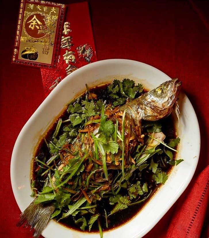 It&rsquo;s the 4th day of the new year, and also Family Day! Hope you enjoyed all your new year feasts at home! 

This steamed fish pairs nicely with the new year greeting we shared today: 年年有餘, which is a wish of abundance in life. The last characte