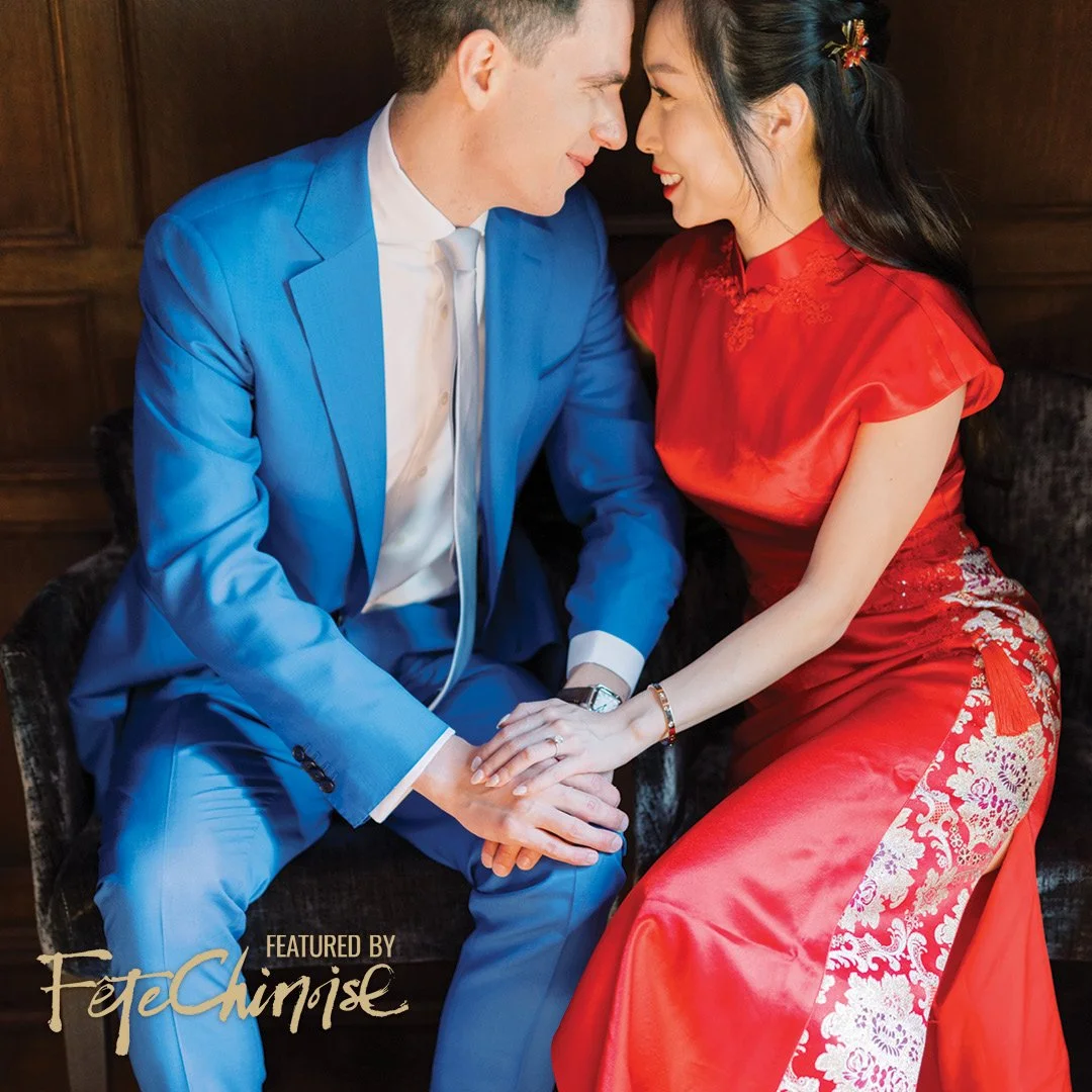 Winnie &amp; Luke: an effortless blend of two cultures&nbsp; 兩種文化的融合