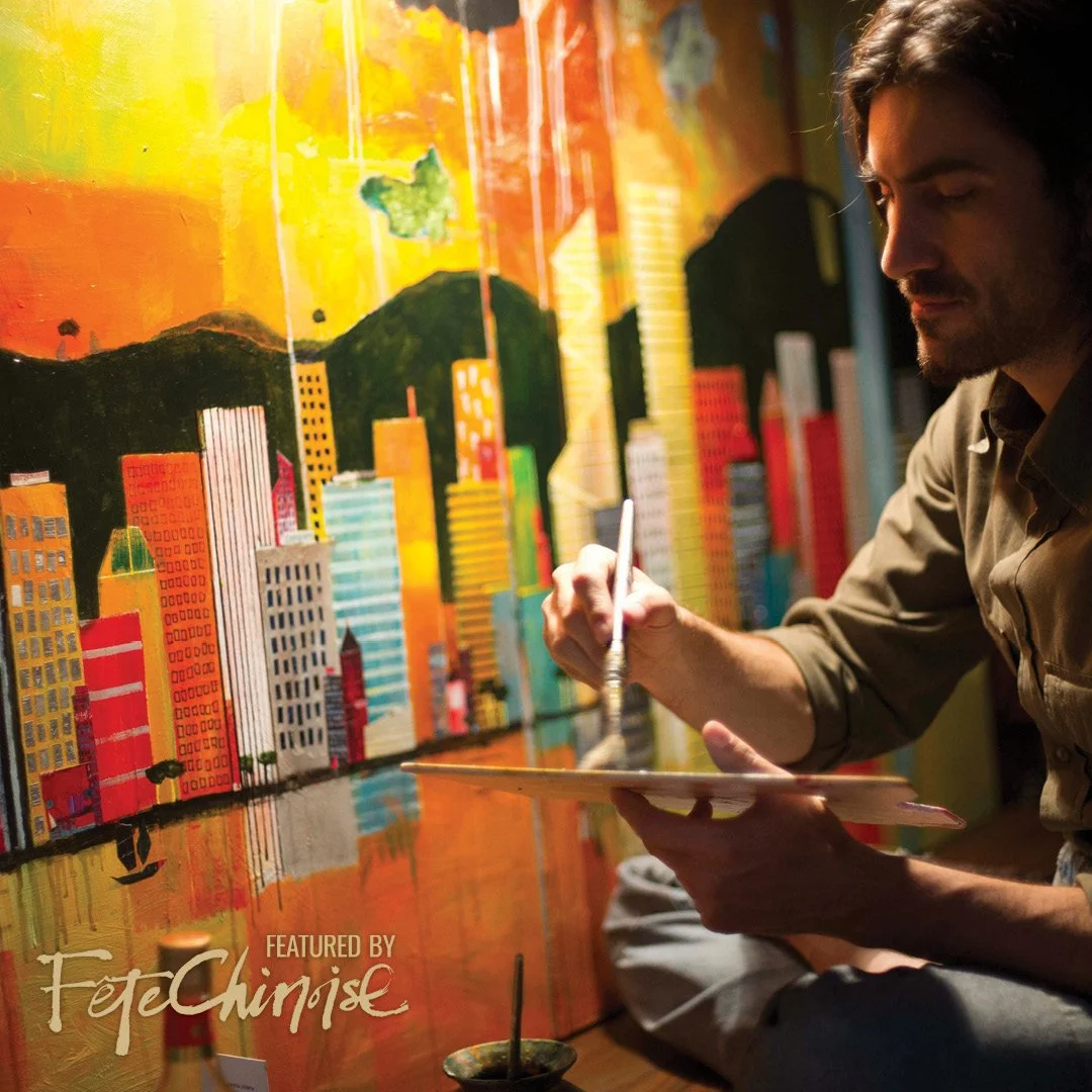 Francesco Lietti: Painting Cities, Layer by Layer 彩色旅圖