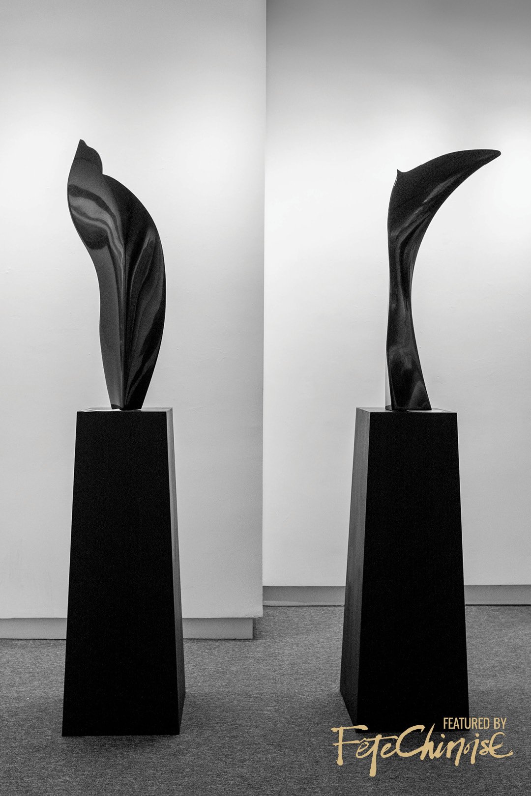 Budding 萌, 30 x 18 x 85(h) cm. Granite花崗石. 2011.