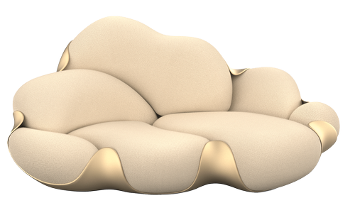Campana Brothers Bomboca Sofa 3D model - Download Furniture on