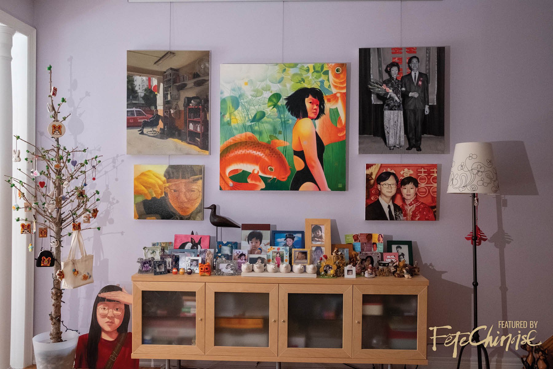 Hayley's work at home