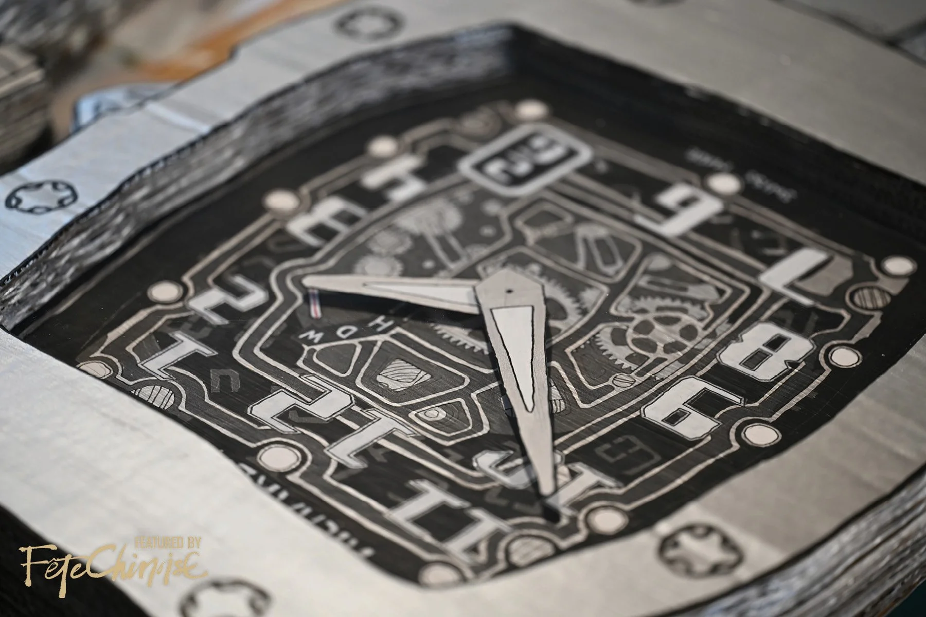 Patek Philippe Nautilus 5711 ClockArt by LABEG. Photography: Kevin Chiu.