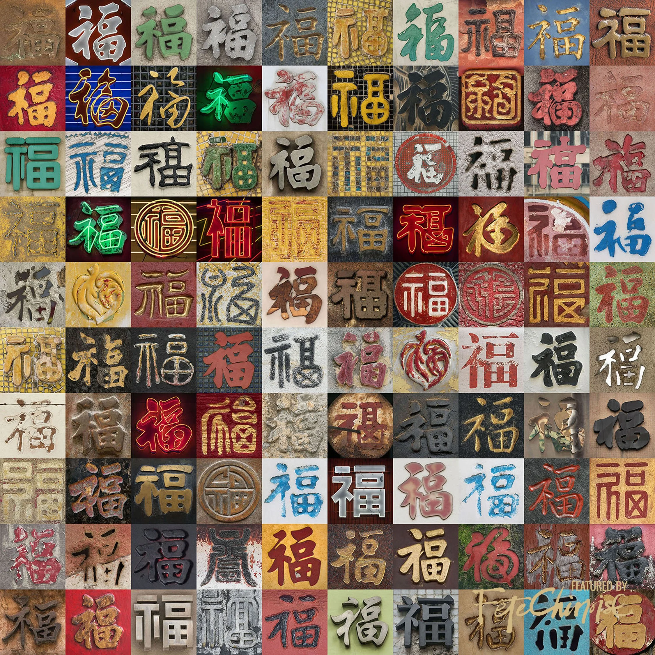 'Hundred Fortunes - 百福全圖' by photographer Romain Jacquet-Lagrèze