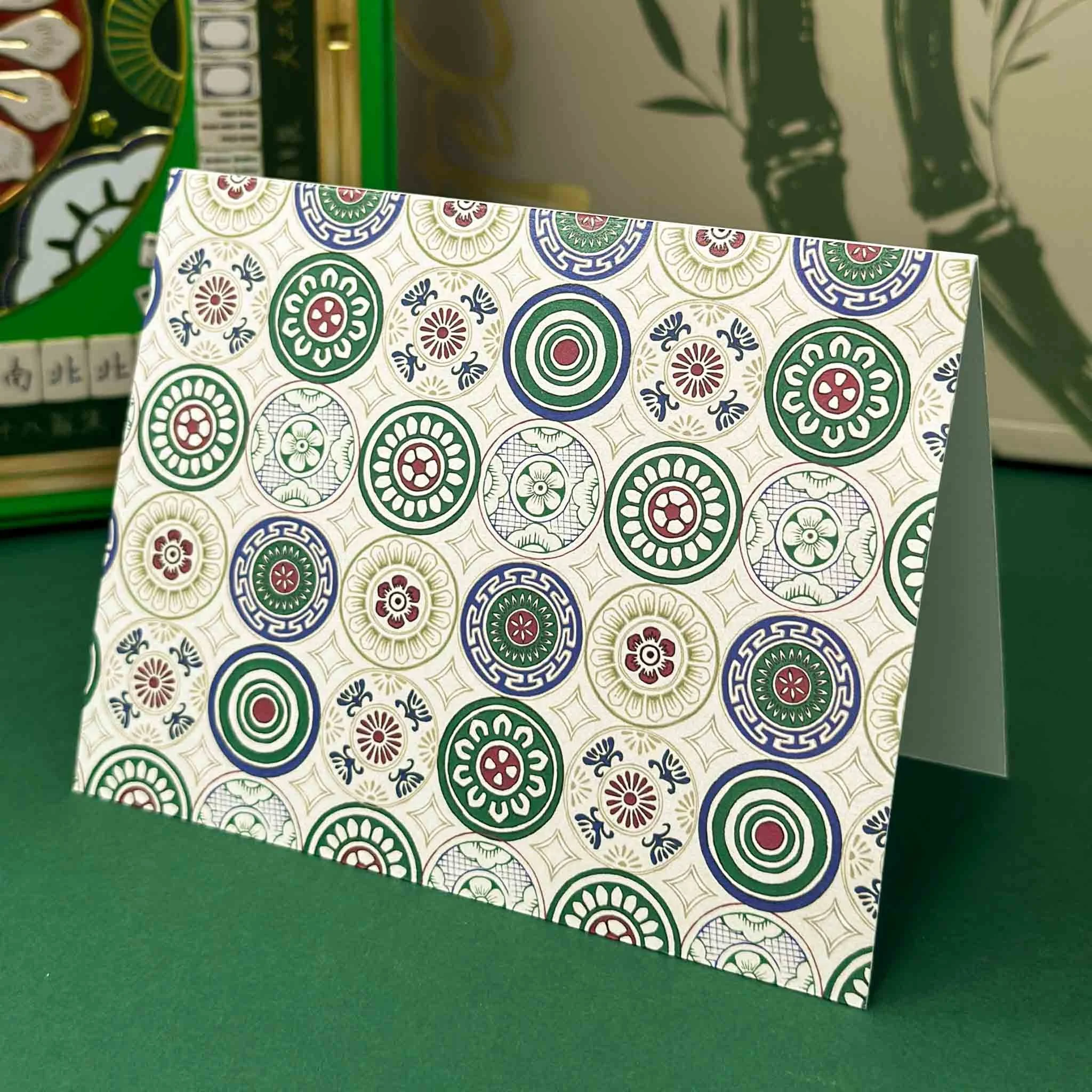 Mahjong Notecard Collection-One Dot-Front.jpg