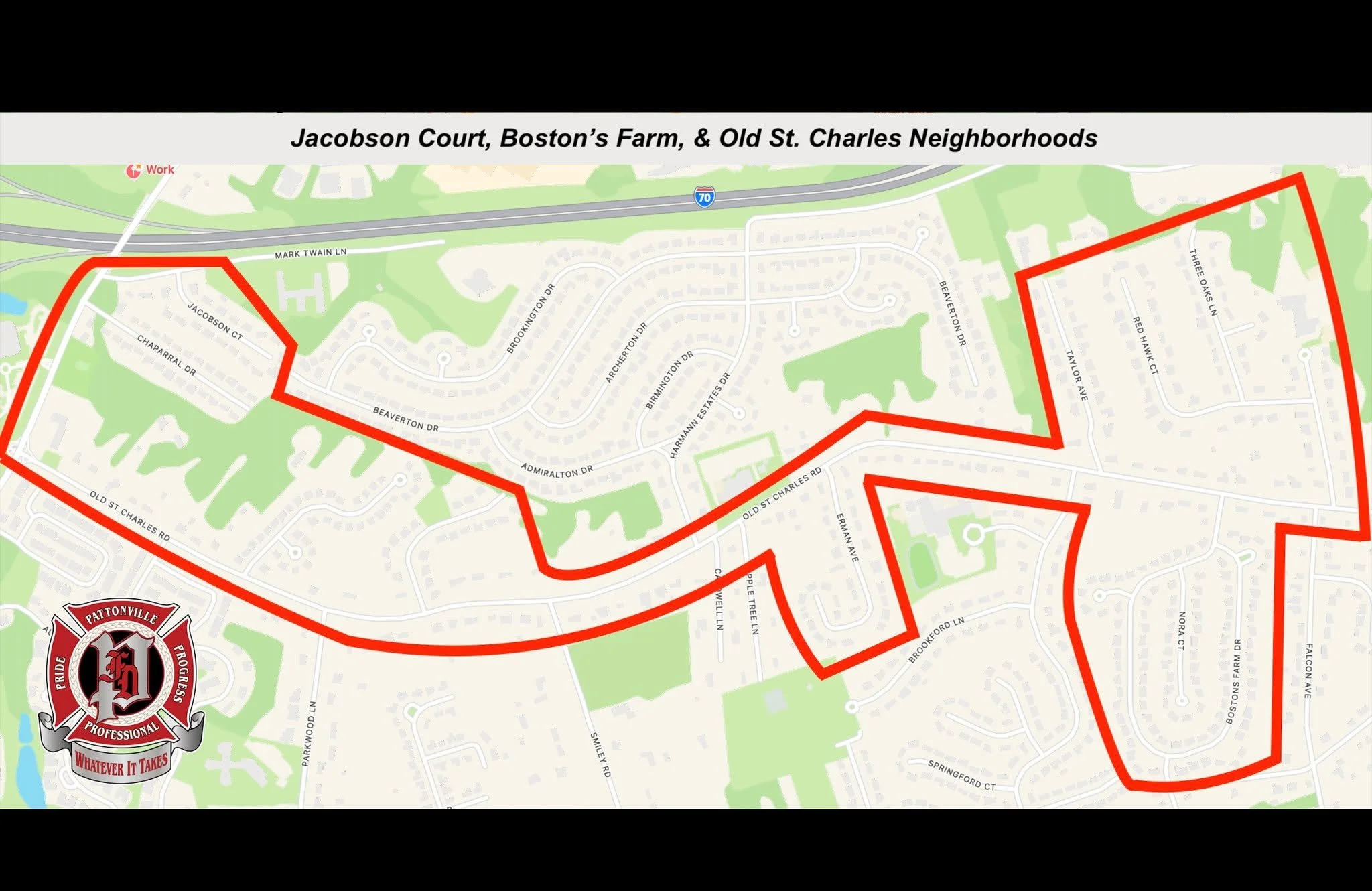 12/8/2025:  Beginning at 6:00 PM tonight, Pattonville&rsquo;s Paramedic-Firefighters will be bringing Santa Claus to the Jacobson Court, Old St. Charles Road &amp; Bostons Farm neighborhoods.  We can&rsquo;t wait to see you!