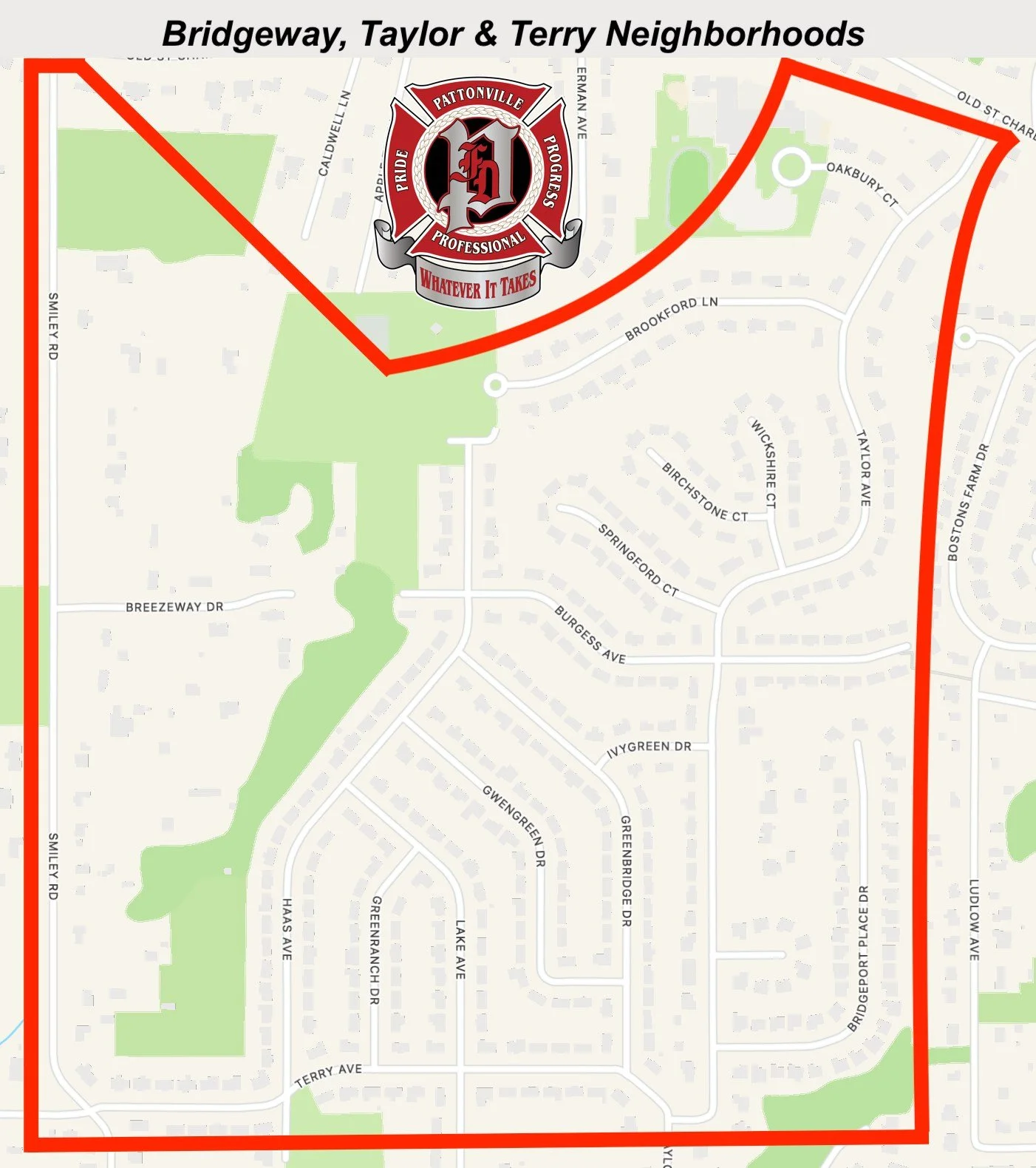 12/9/2025:  Beginning at 6:00 PM tonight, Pattonville&rsquo;s Paramedic-Firefighters will be bringing Santa Claus to the Bridgeway, Taylor &amp; Terry neighborhoods.  We can&rsquo;t wait to see you!