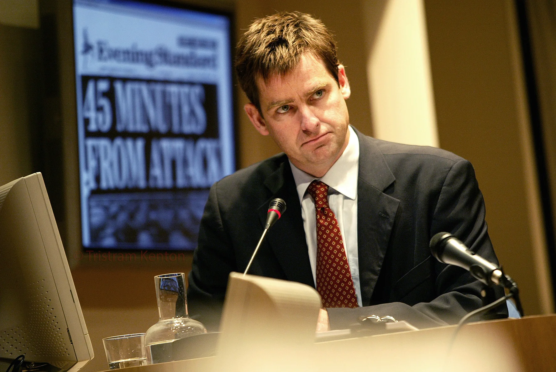 David Michaels as Alistair Campbell© Tristram Kenton 