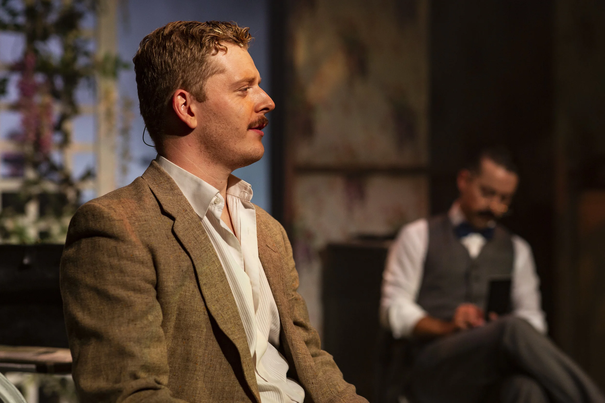 Chris Jenkins as Christopher Baldry and Marc Pickering as Doctor Anderson