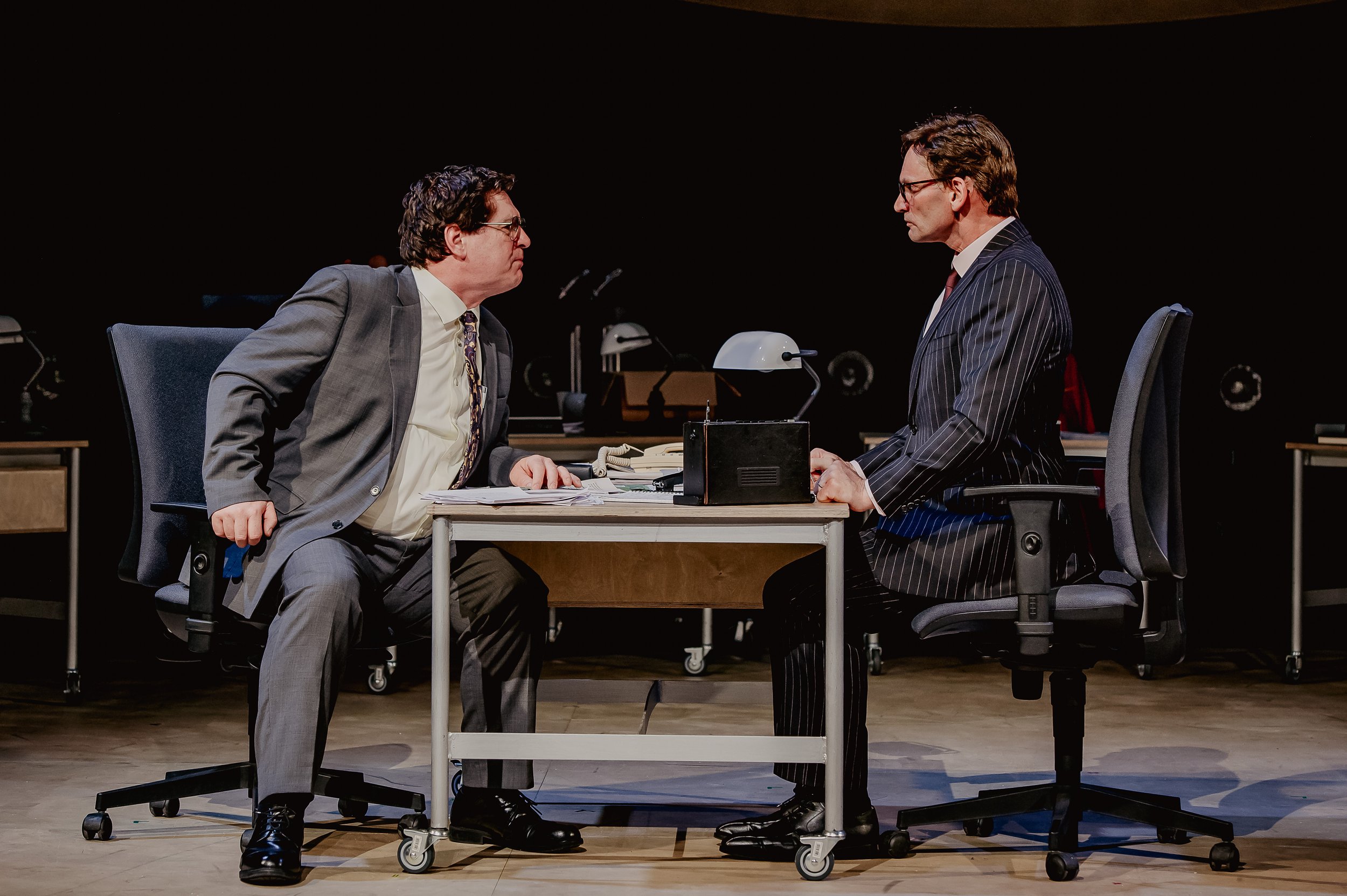 Dan Gordon as John Hume and Patrick O'Kane as David Trimble