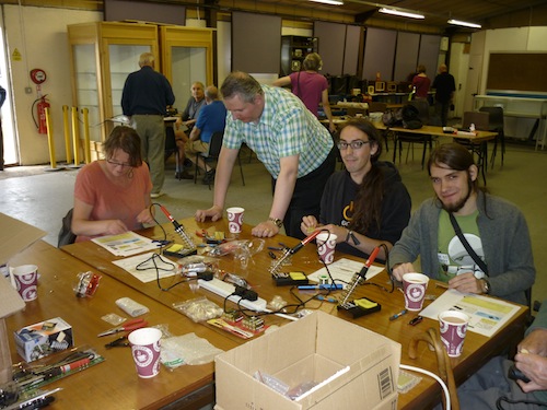 Constructors at work self-assembling medium-wave radios ...