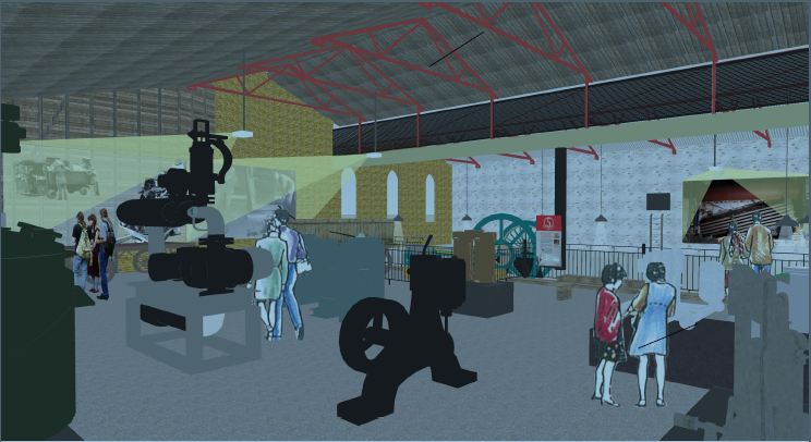 And the Museum's transformation has begun!