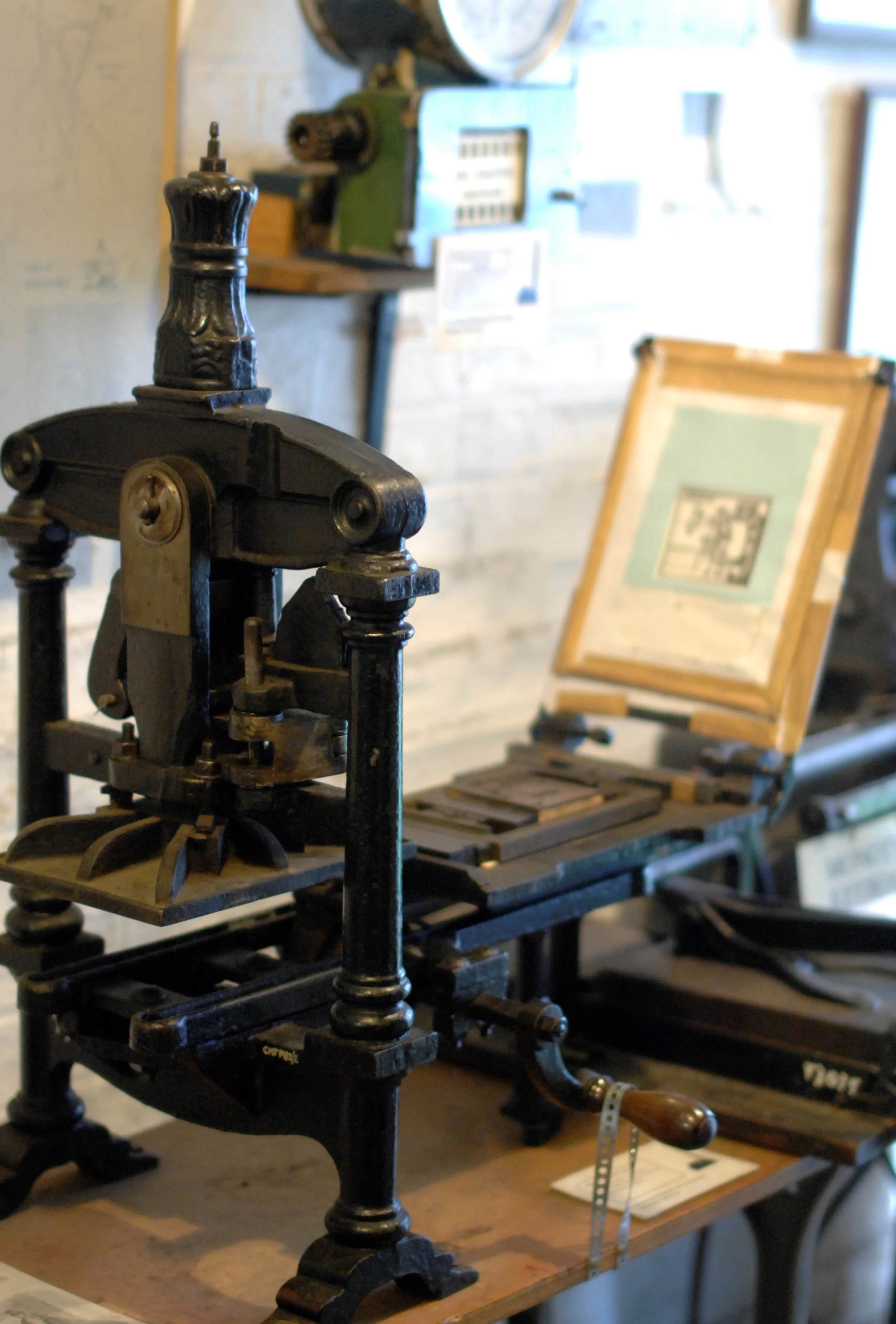 Miniature Albion Hand Press