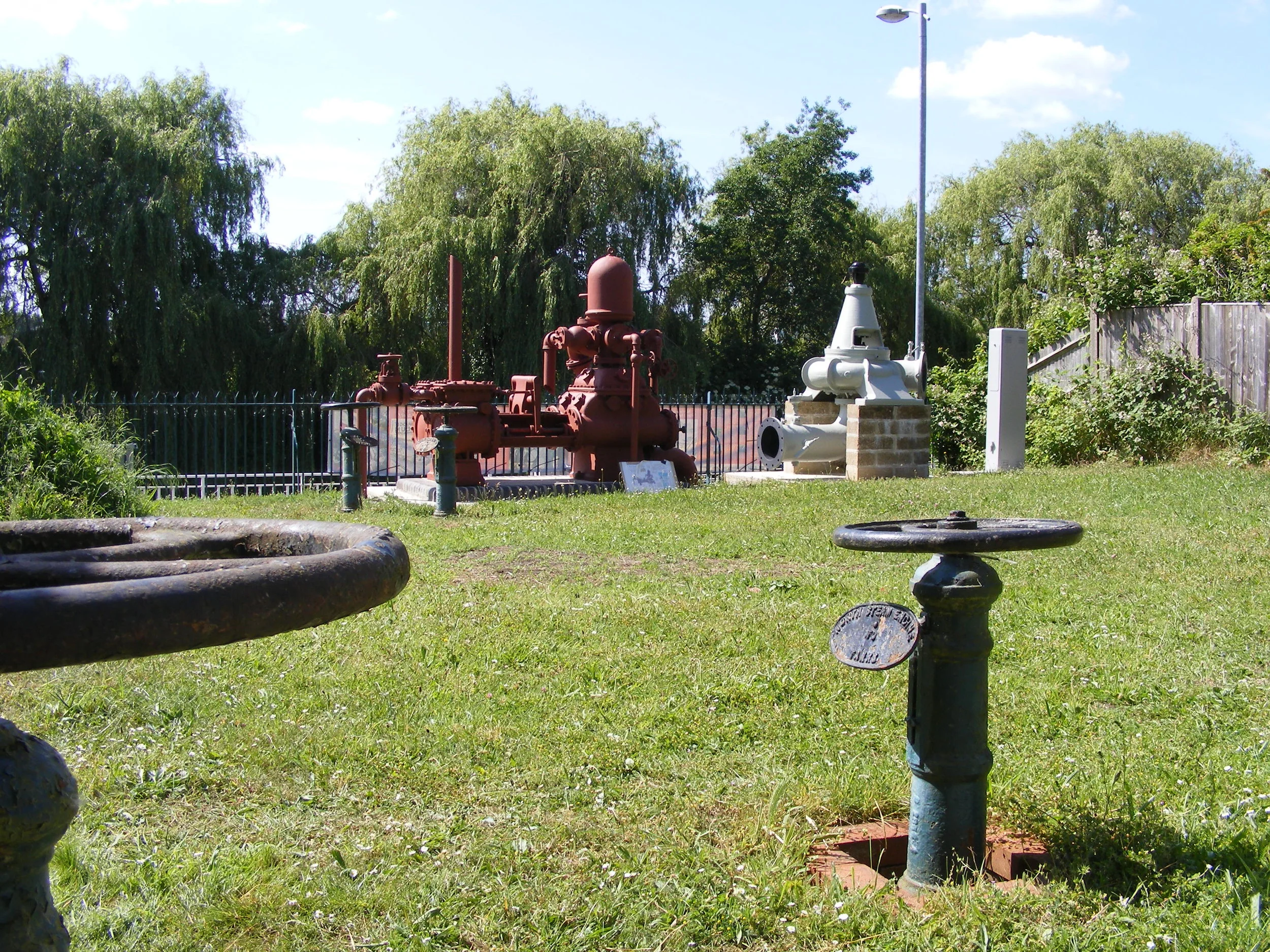 Riverside Tea Garden at the Old Pumping Station