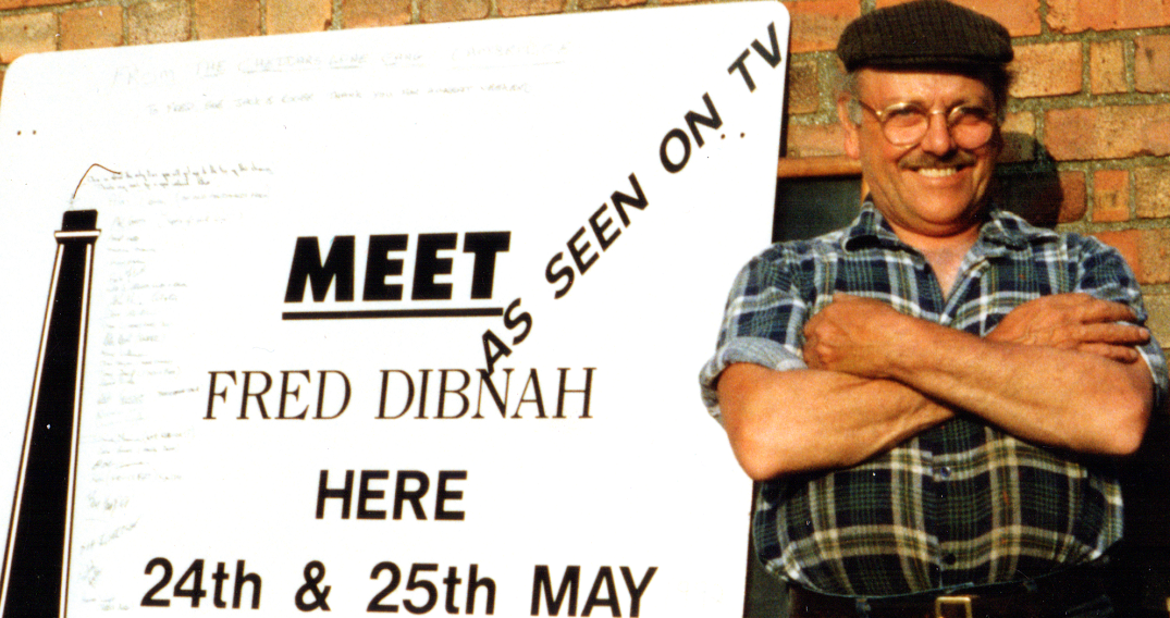30 years ago...Fred Dibnah's chimney ascent