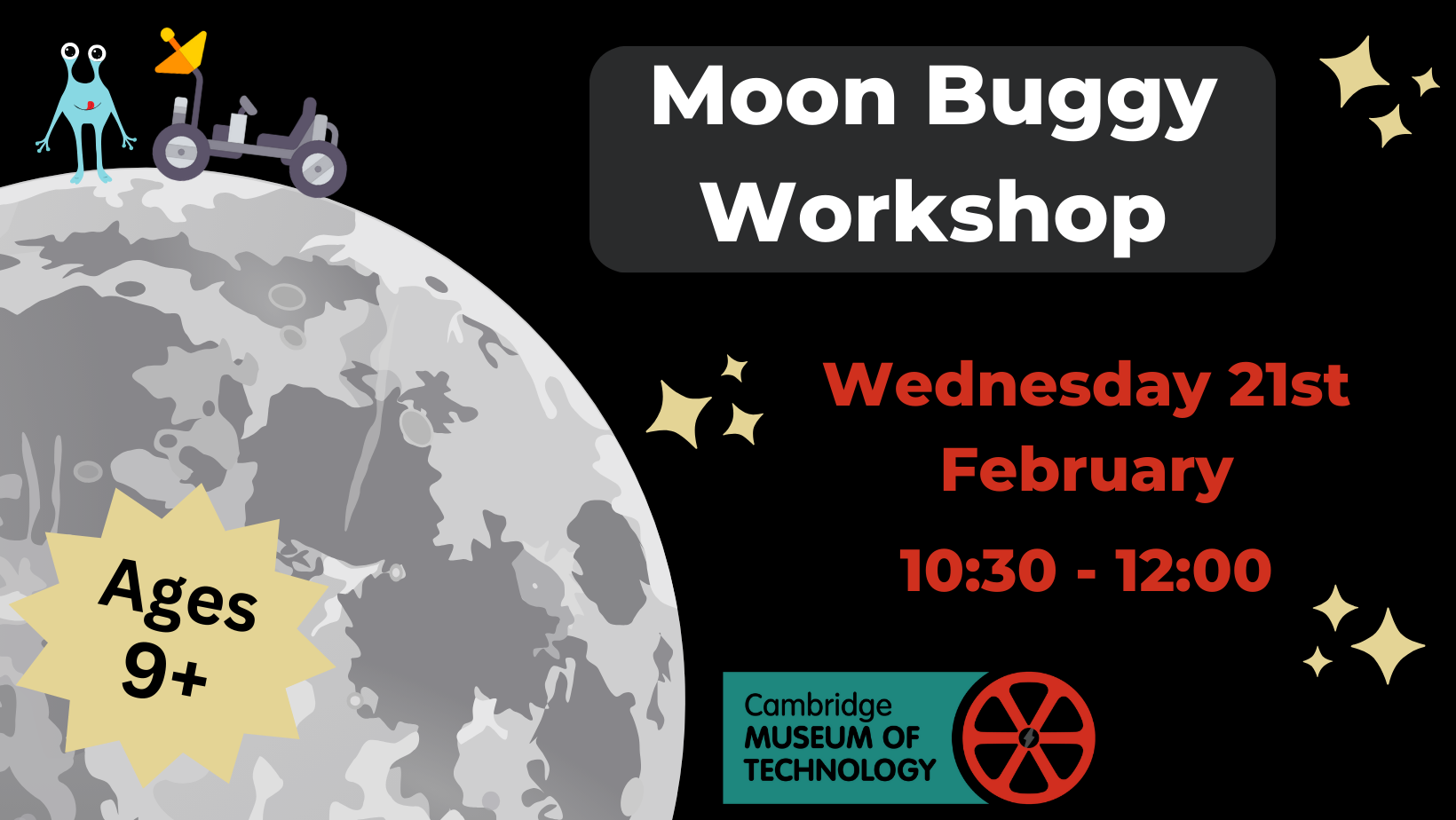 Moon Buggy Workshop - Twilight at the Museums