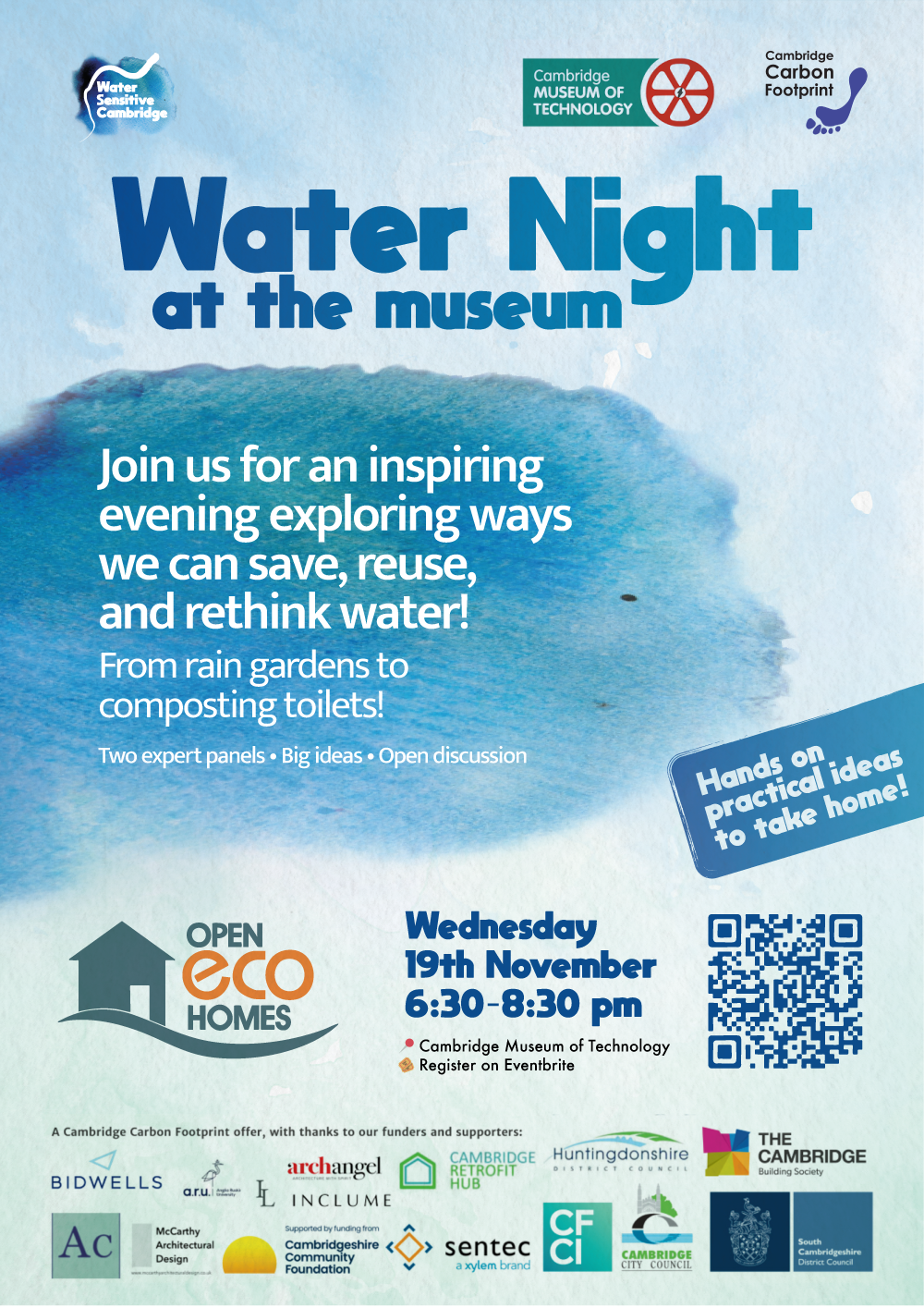 Water Sensitive Cambridge Presents: Water Night!