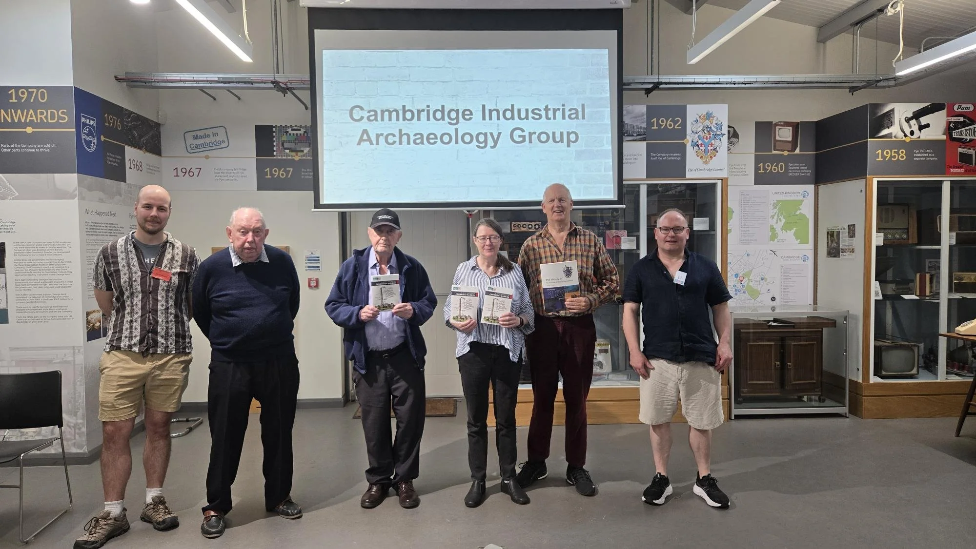 Museum hosts Association for Industrial Archaeology tour