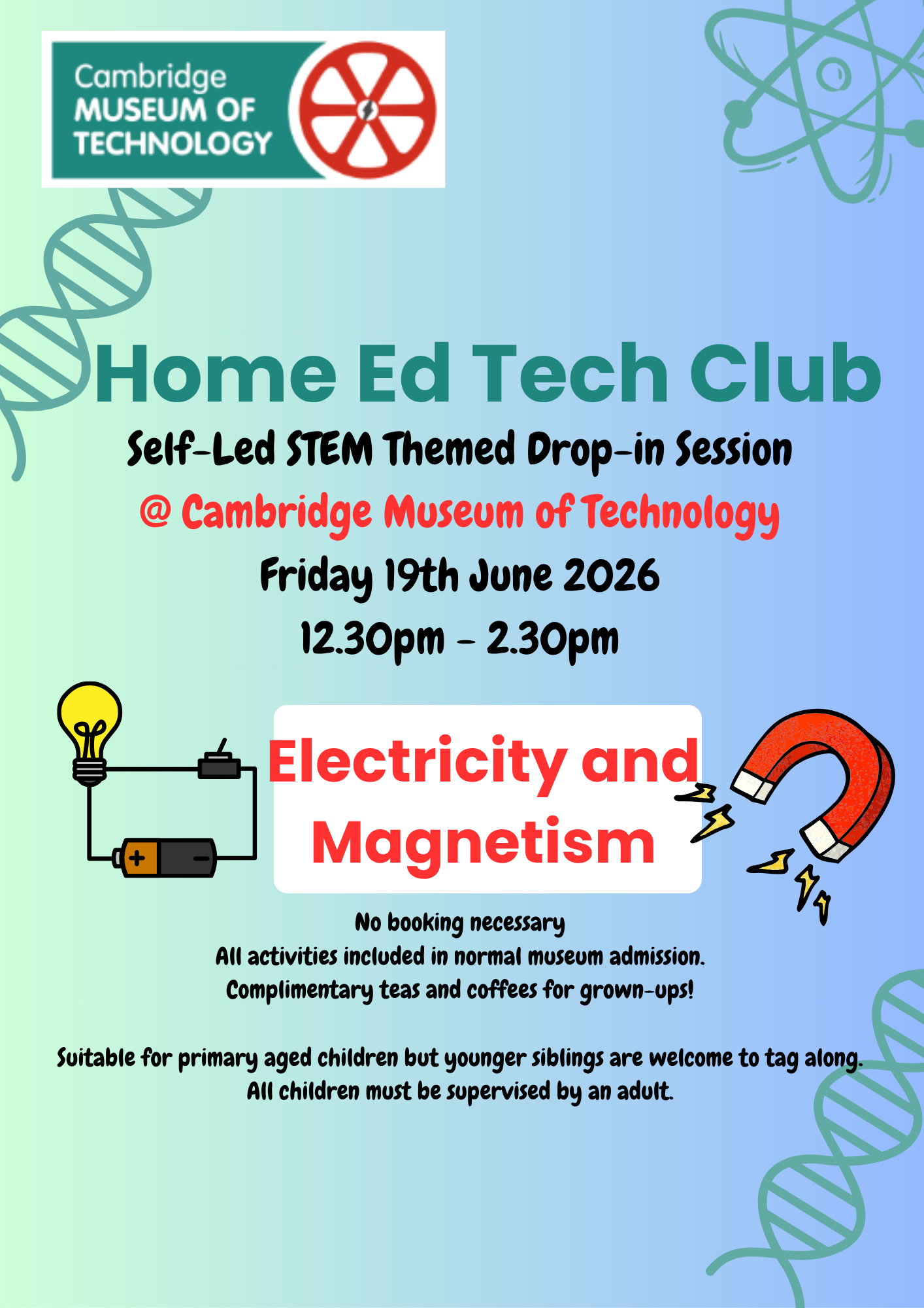 Home Ed Tech Club — Cambridge Museum of Technology