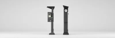Precise ParkLink's DG4 Pay-and-Display Parking Meter