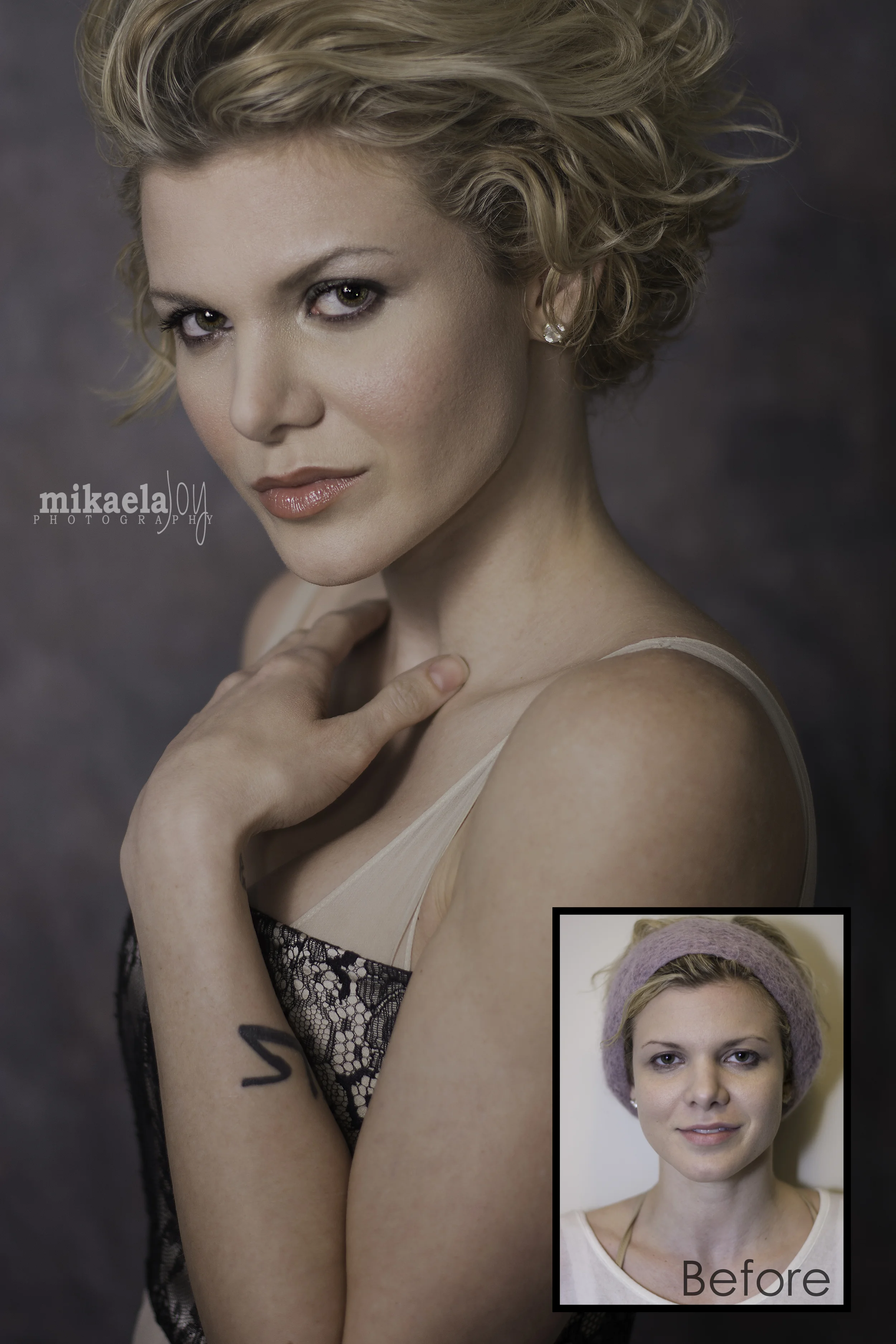 High Speed Glamour Retouch | Mikaela Joy: Savannah Glamour Portrait Photographer