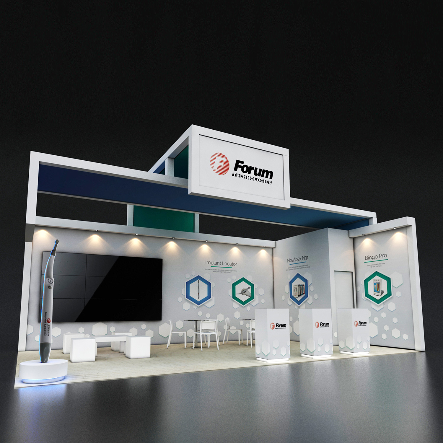 Booth Design For An International Exhibition In Germany