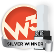 W3 Awards 2016 - Silver Winner